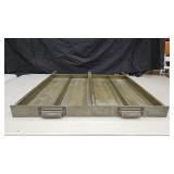 2 vintage Hamilton metal tray appears to be a