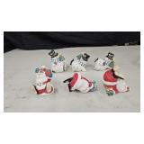 Fitz and Floyd "Merry & Bright" Figurines