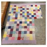 Vintage CUTTER Quilt, Vintage Block Patchwork