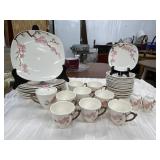 Poppytrail "Peach Blossom" Dishes Set