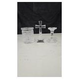 3 Crytal Pieces Shannon Crystal by Godinger