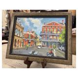 Framed Oil on Canvas Painting by Dick Malinowski