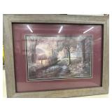 Framed photo of ï¿½Raindrops in Cades Coveï¿½ by