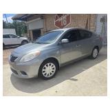 2014 Nissan Versa Compact Car 1.6 SV Sedan Grey