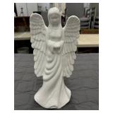 Bundle of Christmas items. Santa snow globe that