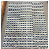 Antique American Hand-Woven Coverlet in Pattern