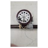 Vintage Seaway T54 fly fishing reel is a