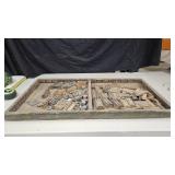 FULL Letter Stamp Tray from Printing Press Cabinet