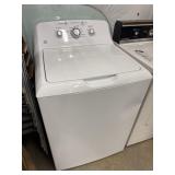GE 4.5 cu. ft. White Top Load Washer featuring a