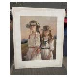 "Sisters" Limited Edition Lithograph by South