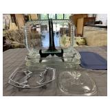 7pc. Kitchen glass casserole dishes, casserole