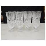 8pc Fifth Avenue Crystal Portico Iced Tea Glasses