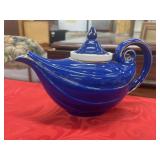 Vintage Hall Cobalt Blue Aladdin Genie Teapot