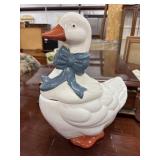 vintage Mother Goose Ceramic cookie jar,