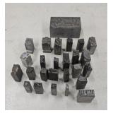 Vintage Letterpress Printing Blocks Printer