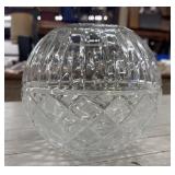 Vintage Crystal Rose Bowl Waterford Crystal