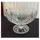 Longchamp Crystal 3/4" Footed Bowl.