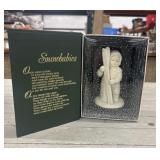 Department 56 Snowbabies figurine titled "Let
