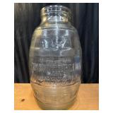 Large Glass Gem Dandy Electric Churn. Made in