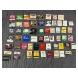 60 Advertising Matchbooks Harvey