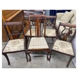 Bundle - 5 Assorted Dining Chairs