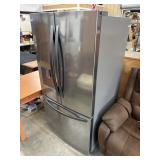 LG French Door Refrigerator with a stainless