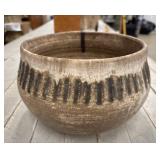 McCarty's Pottery Nutmeg Planter Bowl, Large
