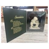 Department 56 Snowbabies figurine titled "I