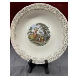 Vintage decorative ceramic bowl, likely produced