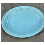 Turquoise Fiesta Oval Serving Platter