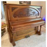 Antique Meyer Weber Chicago Upright Piano