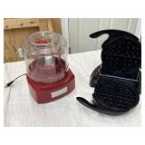 Presto Waffle Maker & Cuisinart Ice Cream Maker