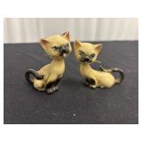 Enesco Cats Salt and Pepper Vintage Pair Tags