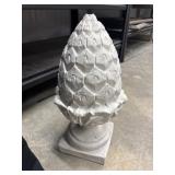 Pineapple/Artichoke Concrete Garden Sculpture