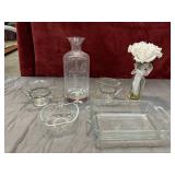 vintage creamer and sugar Imperial Glass