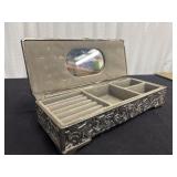 Godinger Silver Plated Jewelry Box featuring a