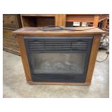 Heat Surge Amish-made electric fireplace, likely