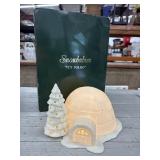 Department 56. "Snowbabies" Lighted Igloo, Works!