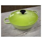 Le Creuset 22 Cast Iron Kiwi Round Soup Pot