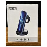 CW350 3-in-1 wireless charging station compatible