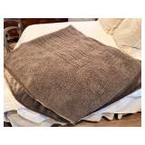 Cocoa Brown Plush Electric Blanket, Needs Cord
