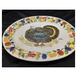Vintage Rainbow Hotel Casino turkey platter made