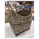 Late 20th-Century Rustic Chic Braided Seagrass