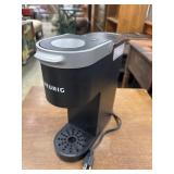 Keurig K-Mini Single Serve Coffee Maker in black.