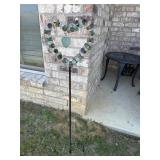Sea Glass Driftwood Garden stake