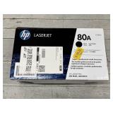 NEW HP 80A Black Original LaserJet Toner Cartridge