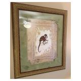 Monkey Hanging Picture