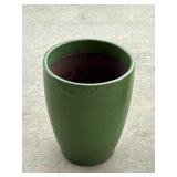 Sage Green Tapered Round Ceramic Glazed Planter