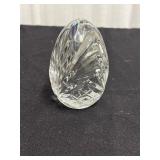 Rogaska Egg Paperweight