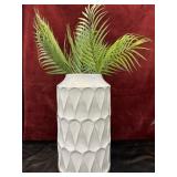 Kora Vase from Crate & Barrel, featuring a white